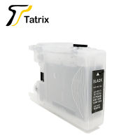 Tatrix LC12 LC73 LC75 LC1220 LC1240 LC17 LC77 LC79 LC1280 Refillable Ink Cartridge For Brother MFC-J430W J6910DW J5910CDW etc