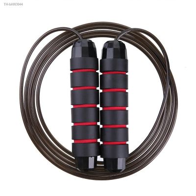 ✾◇ Tangle-Free Speed Skipping Rope with Ball Bearing EVA Non-slip Foam Handle Adjustable Jump Ropes Gym Fitness Exercise Equipment