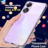 เคส A78 Oppo 2023กันกระแทกแบบใสสำหรับ A78 Oppo A58 58 A58 A 78 OppoA78 A 78 58 78A 4G 5G ซิลิโคนใสโปร่งแสง Amor บั๊มเปอร์ฝาหลังกันตก