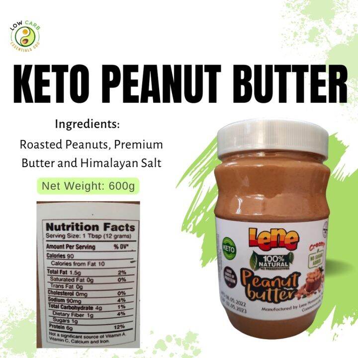 LENE KETO PEANUT BUTTER Lazada PH