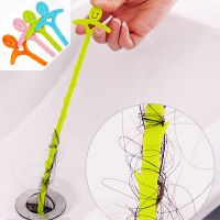 Sink Hair Cleaning Dredge Hook Tool Toilet Drain Cleaner Clogging Remover Sewer Pipe Drain Cleaning Tools Kitchen Hair Remover Dishracks Sink accessor