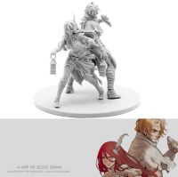 38mm Resin model kits figure beauty colorless and self-assembled A-409