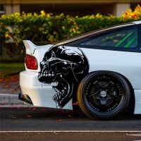 【LZ】 Sport Side Skull Demon Devil Grunge Car Sticker Decal for Car Bed Pickup Vehicle Truck Vinyl Graphic Decal Tailgate