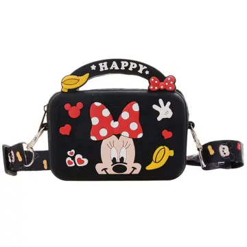 Disney Anime Kawaii Mickey Mouse Minnie Bag Canvas Shoulder Bag