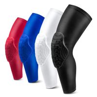 1 Piece Knee Brace for Women Long Volleyball Basketball Leg Sleeve Compression Knee Pads Protector Gear football Gym Supports Braces