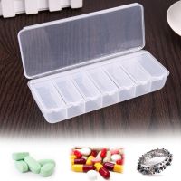 【YF】 Large Travel Pill Box Portable 7-Day Medicine Pills Case Tablet Storage Monthly Organizer таблетница