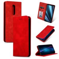 Retro Skin Feel Business Magnetic Horizontal Flip Leather Case for Sony Xperia 1 &amp; Xperia XZ4