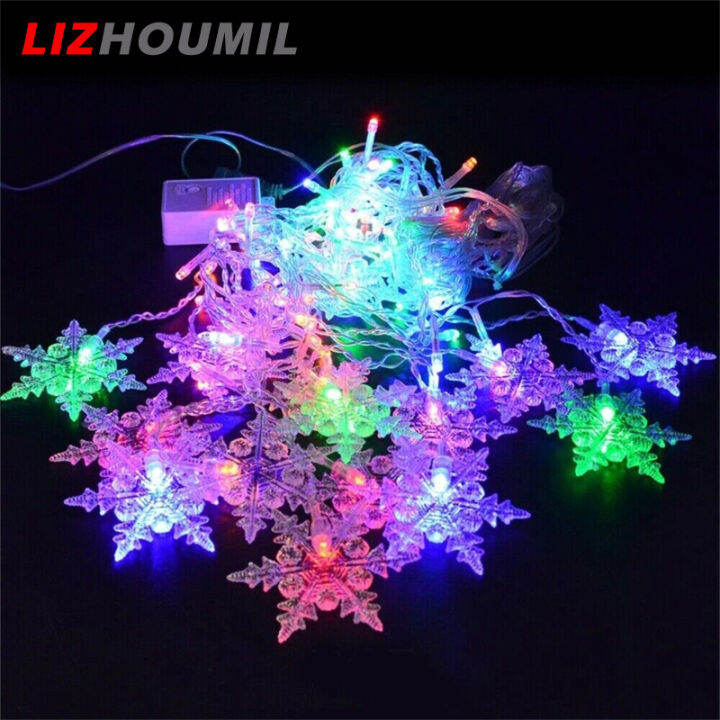 ไฟม่านสายไฟ-led-lizhoumil-8โหมด-ip44หน้าต่างกันน้ำไฟประดับเหมาะสำหรับการตกแต่งคริสต์มาสปาร์ตี้งานแต่งงาน