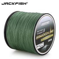 ㍿☾✈ JACKFISH 500M 8 strand Smoother PE Braided Fishing Line 10-80LB Multifilament Fishing Line Carp Fishing Saltwater with gift