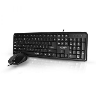 Anitech Keyboard And Mouse PA800 คีย์บอร์ดพร้อมเมาส์