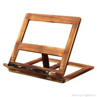 Foldable Recipe Book StandWooden Frame Reading BookshelfTablet Pc Support Stand D02 20 Dropshipping