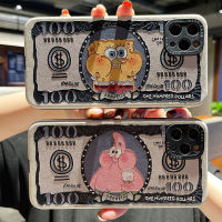 Phone Case Banknote Cartoon Pattern Design Compatible For Iphone 11 12 X XS Series