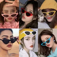 FJSL New Style Triangle Sunglasses Women Fashion Cat Eye Shape Couple Sunglasses INS Hot Item