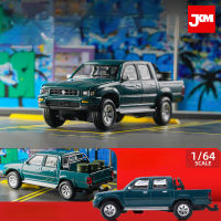 JKM 1/64 Toyota Hilux ดายคาสยานพาหนะรถของเล่นสำหรับเด็กผู้ชายของขวัญวันเกิดคอลเลกชันรถ Kids Toys