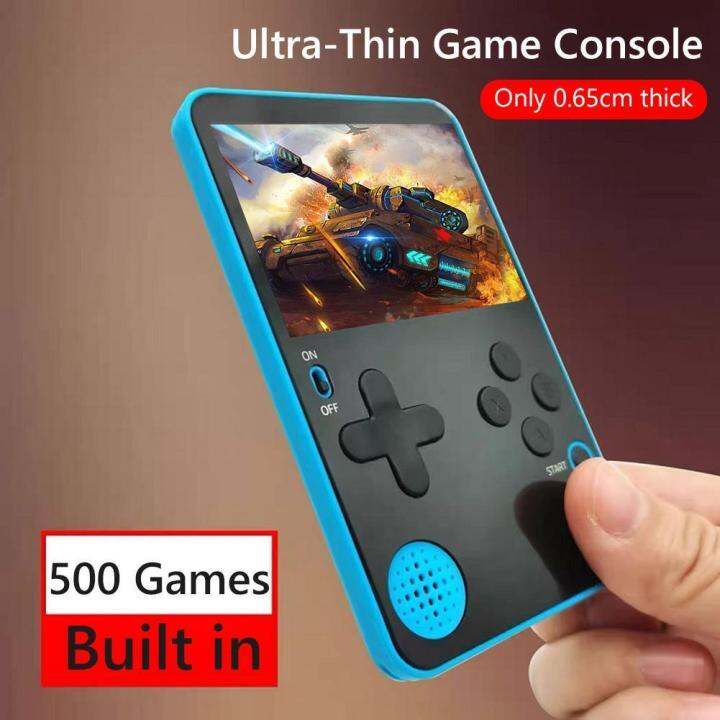 K10 Mini Portable Video Game Console Game Player Built-in 500 Classic ...