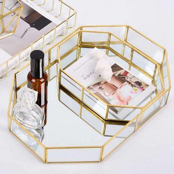 golden-mirror-tray-cosmetic-container-jewelry-organizer-case-bathroom-storage-lipstick-necklace-desktop-pantry-organizer-cake