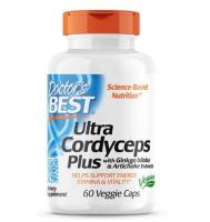 Doctor S Best Ultra Cordyceps Plus Cordyceps Ginkgo Artichoke 60แคปซูล