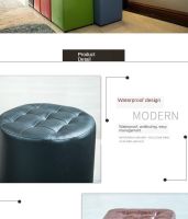 Storage Stool Light Chair Tatami Chair Creative Shoe Changing Stool Storage Sofa Stool With Storage Shoe Stool Type Sitting Leather Pier