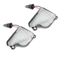 AUXITO 2pcs No Error LED Under Side Mirror Puddle Lights for Skoda Superb 2 II 2019-2008 Octavia MK3 MK2 5E 2012-2019 LED Light