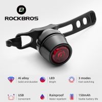 [A SELL Hot Sale] ▼ Rockbros ไฟท้ายจักรยานกันฝนไฟหน้า Led ไฟหลังจักรยานไฟฉายเตือนไฟเตือน