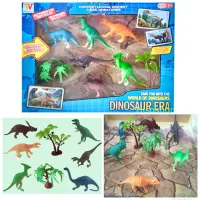 WORLD OF DINOSAUR ERA โมเดลไดโนเสาร์ รวมหลากหลายสายพัมธุ์ สีสันสวยงาม