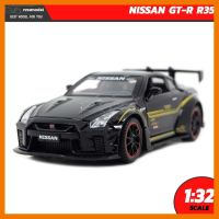 สินค้าขายดี!!! โมเดลรถ NISSAN GT-R R35 สีดำ (Scale 1:32) โมเดลจีทีอาร์ รถเหล็ก มีเสียงมีไฟ ## โมเดล โมเดลรถ ของเล่น ของสะสม รถ หุ่นยนต์ ตุ๊กตา โมเดลนักฟุตบอล ฟิกเกอร์ Model