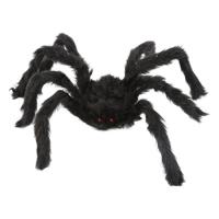 Giant Halloween Spider Terrifying Soft Hairy Spiders Prank with Red Eyes Halloween Party Favors Decoration for Haunted House Garden Yard Porch Home suitable