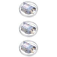 5X AC 220V-250V Volt 5(4)A 3-Pin 5.8mm Dia Shaft Refrigerator Thermostat