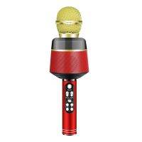 Handheld Musical Microphone Bluetooth Wireless USB Mini for KTV Professional Speaker Player Singing Recorder