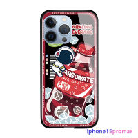 Diorcase เคสสำหรับ Apple iPhone 15 Plus 15 Pro 15 Pro Max เคสเครื่องดื่มสุดสร้างสรรค์ฤดูร้อนเคสแข็งกระจกนิรภัยมันวาวเคสใส่โทรศัพท์ฝาหลัง