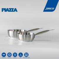 PIAZZA หม้อ สแตนเลส Curved Saute Pans