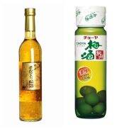 Nước Mơ Choya 720ml va Mơ Vảy Vàng Nhật Bản 500ml