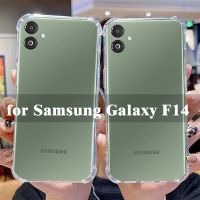 เหมาะสำหรับ Samsung Galaxy เคส F14ฝาหลังโทรศัพท์ซิลิโคนเหลวเหมาะสำหรับ Samsung Galaxy F14เคสป้องกัน5G