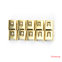 Suiweng 10ชิ้น/100ชิ้นมินิ Usb 8ขาแจ็คตัวเมียขั้วต่อหลอดไฟ LED Pcb Smt