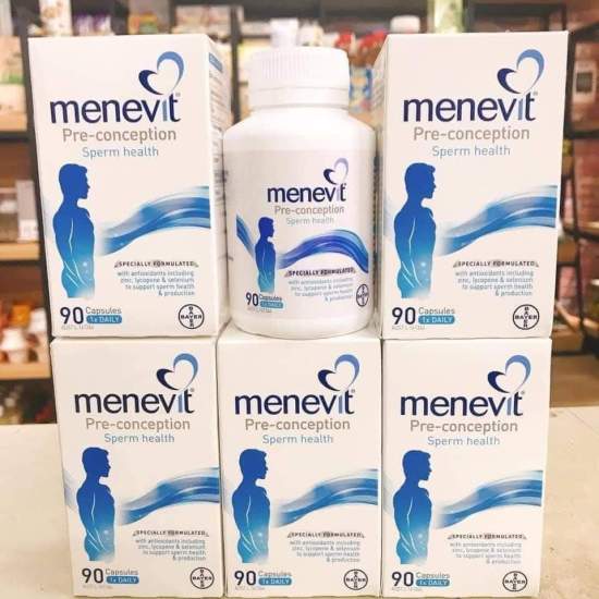 Menevit 90 viên giúp cải thiện và nâng cao chất lượng tinh trùng - ảnh sản phẩm 2