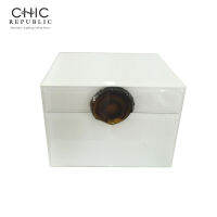 CHIC REPUBLIC TOPAZ-C,กล่องเก็บเครื่องประดับ - สี ขาว