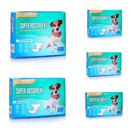 [Ivan Puppy Union] 50PCS/PACK HoneyCare AllAbsorb Super Absorbent