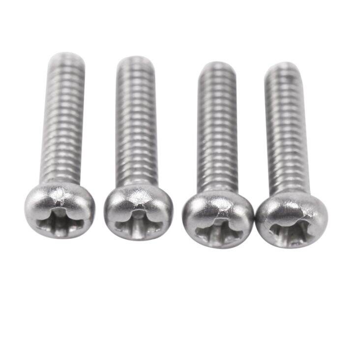 m2-x-8mm-304-stainless-steel-phillips-pan-head-screws-bolt-60pcs