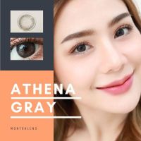 ?Athena ?Brown/Gray (Montra) ขนาดมินิ คอนแทคเลนส์ (contactlens) มีค่าสายตาสั้น 0.00 ถึง -6.50