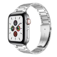 สายเหล็กสแตนเลสสำหรับนาฬิกา Apple 7 8 Band 45มม. 41มม. สายเชื่อม IWatch Ultra 49มม. 6 SE 5 4 44มม. 40มม. 42มม.