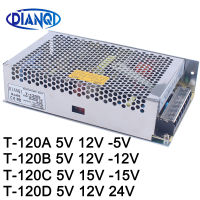 คุณภาพสูง 12V Supply Power 12V Triple Dc 12V -5V Ac -15V Switching Output -12V 5V T-120B T-120A 5V 24V 15V T-120C 5V 5V T-120D