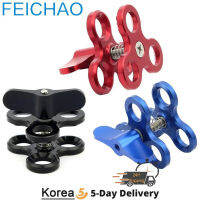 All-mental Diving Flash Lights Ball Butterfly Clip Arm Clamp Mounting 1 inch For Gopro Xiaoyi Underwater Tray cket Ball Fix