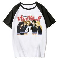 K-ON เสื้อยืดอะนิเมะ 3D พิมพ์ Street Wear ผู้ชายผู้หญิงสบาย ๆ แฟชั่นพลัสขนาดเสื้อยืดแขนสั้นฮาราจูกุเด็กเสื้อยืดเสื้อผ้าด้านบน XS-5XL