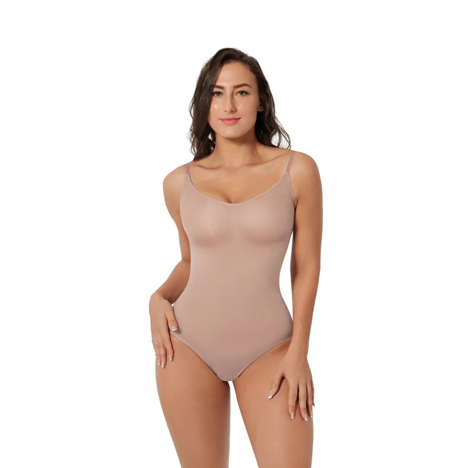 Nude Fajas Colombianas Sculpting Skims Bodysuit Shapewear Seamless Waist  Trainer Body Shaper Women Tummy Control Butt