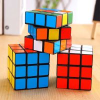 BEST ลูกบิด รูบิคผึกสมอง ทรงลูกบาศก์ 3x3x3 ฝึกสมอง ลูกบาศก์มายากลลูกรูบิคความเร็ว Rubiks ลูกบาศก์อัจฉริยะของขวัญของเล่นเพื่อการศึกษา รูบิค3x3 รูบิคเพิ่มไอคิว ลื่น ทน