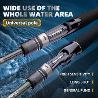 NEVERNORE  M/ML Long Shot Casting/Spinning Rod In The Medium Fast Bass And Perch Freshwater And Saltwater Universal