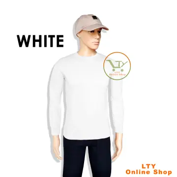 Gildan 76400 Premium Cotton Adult Long Sleeve T-Shirt (White)