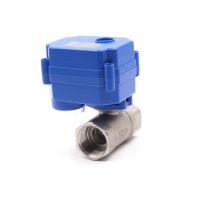 DN20 3/4" stainless steel Motorized Ball Valve 1 inch   DC5V 12V 24V AC220V Electrical Ball Valves 3/4" CR01 CR02 CR03 CR04 CR05