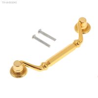 ✹◇ 98mm Hole Spacing Cabinet Drawer Door Pull Handle Wooden Wine Gift Box Furniture Handle Kitchen Cupboard Pull Handles Knobs Gold