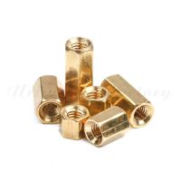 50PCS Screw Female Brass Threaded Pillar M3 Hex Nut Spacing PCB Motherboard Standoff Spacer 4mm/5mm/6mm/8mm/10mm/12mm